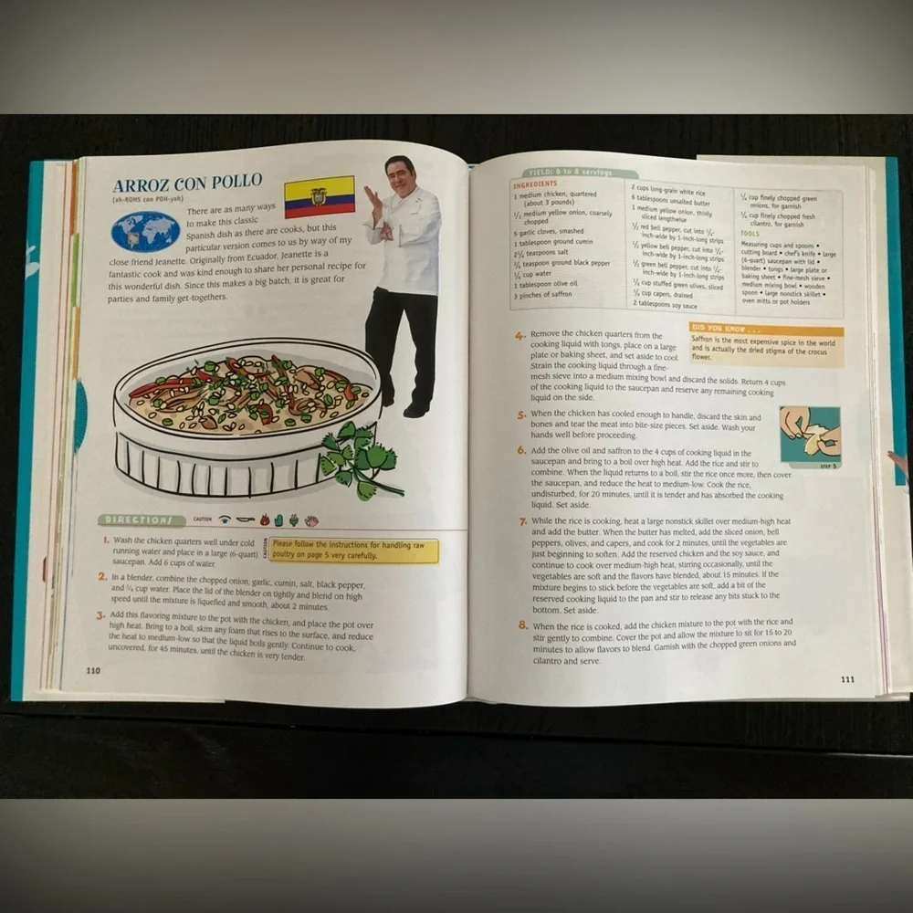 Emeril’s There’s a Chef in my World cookbook
